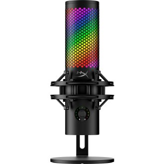   HyperX QuadCast 2 S - USB Microphone (Black) Fekete Asztali mikrofon