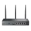TP-Link Omada ER706W vezetéknélküli router Gigabit Ethernet Kétsávos (2,4 GHz / 5 GHz) Fekete