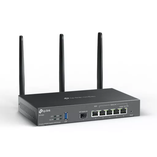 TP-Link Omada ER706W vezetéknélküli router Gigabit Ethernet Kétsávos (2,4 GHz / 5 GHz) Fekete
