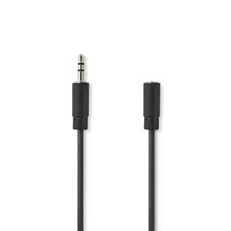 Nedis CAGL22050BK10 audio kábel 1 M 3.5mm Fekete