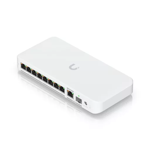 Ubiquiti UniFi Flex 2.5G PoE Vezérelt L2 2.5G Ethernet (100/1000/2500) Ethernet-áramellátás (PoE) támogatása Asztali/falra szerelhető Fehér