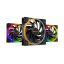 be quiet! Light Wings | 140mm PWM Triple Pack high-speed 14 cm Fekete 3 db