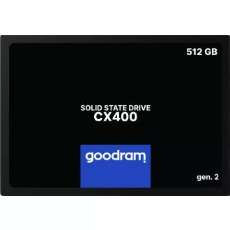  Goodram CX400 gen.2 512 GB 2.5" Serial ATA III 3D TLC NAND