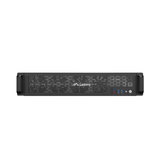 Lanberg SC01-6502-12B moduláris szerver ház Rack (2U) 0 GB