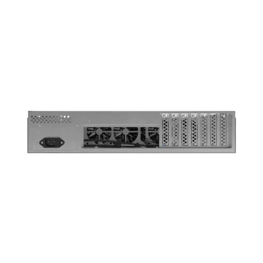 Lanberg SC01-6502-12B moduláris szerver ház Rack (2U) 0 GB