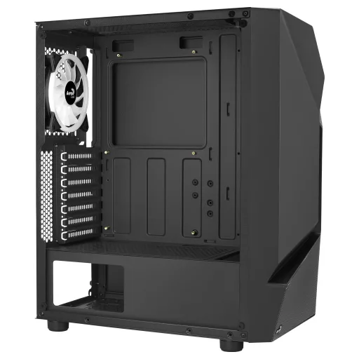 Aerocool SCAPEBKV3 Midi Tower Fekete