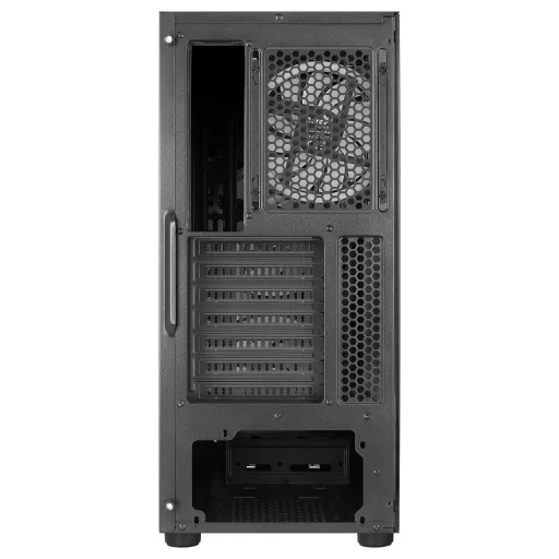 Aerocool SCAPEBKV3 Midi Tower Fekete