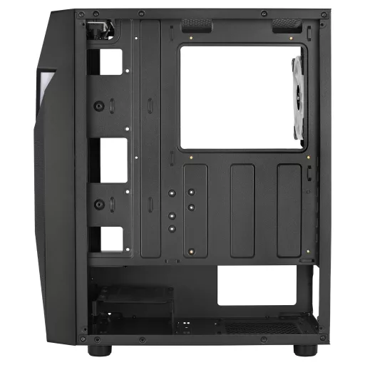 Aerocool SCAPEBKV3 Midi Tower Fekete