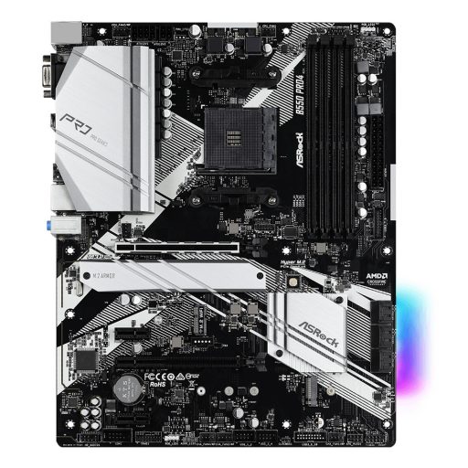 Asrock B550 Pro4 AMD B550 AM4 foglalat ATX