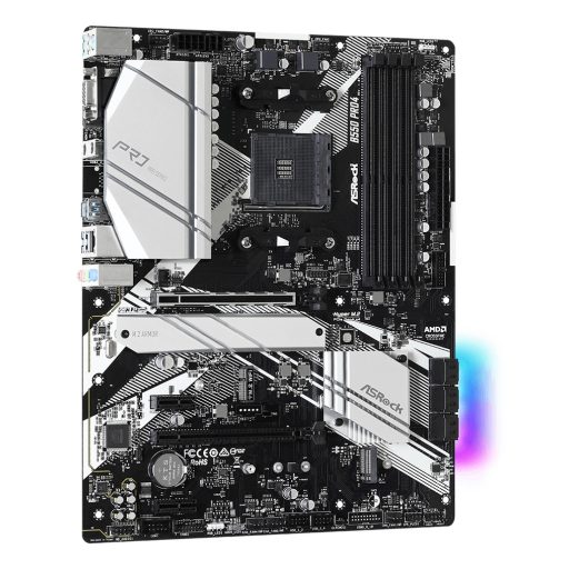 Asrock B550 Pro4 AMD B550 AM4 foglalat ATX