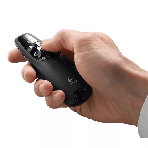 Logitech Wireless Presenter R400 vezeték nélküli bemutatóeszköz RF Fekete