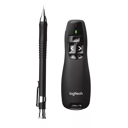Logitech Wireless Presenter R400 vezeték nélküli bemutatóeszköz RF Fekete
