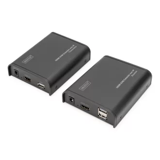 Digitus DS-55202 KVM hosszabbító Adó és vevő