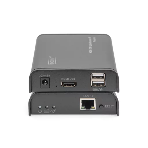 Digitus DS-55202 KVM hosszabbító Adó és vevő