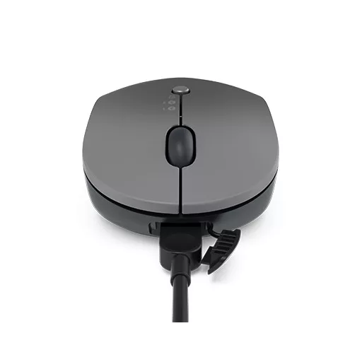 Lenovo Go Wireless Multi Device egér Irodai Kétkezes RF Wireless + Bluetooth + USB Type-A Optikai 2400 DPI