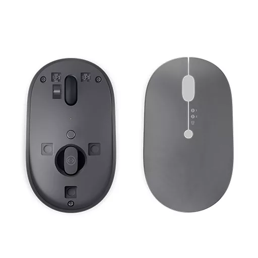 Lenovo Go Wireless Multi Device egér Irodai Kétkezes RF Wireless + Bluetooth + USB Type-A Optikai 2400 DPI