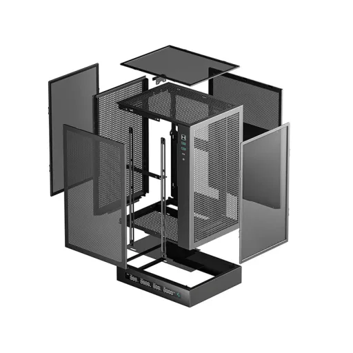 DeepCool R-CH170-BKNPI0D-G-1 Tower Fekete