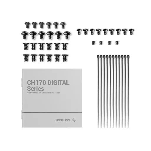 DeepCool R-CH170-BKNPI0D-G-1 Tower Fekete