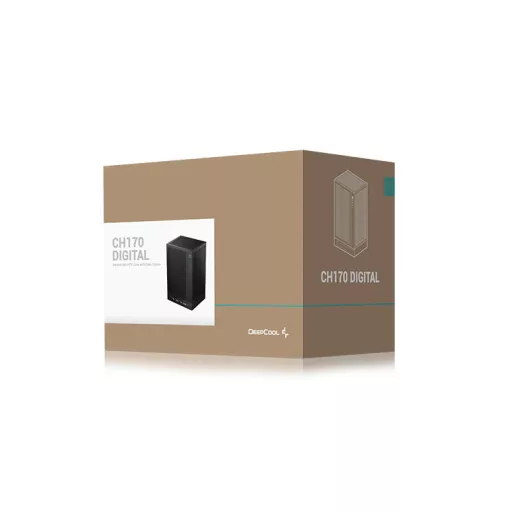 DeepCool R-CH170-BKNPI0D-G-1 Tower Fekete