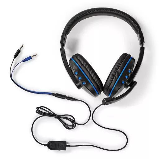 Nedis Gaming Combo Kit billentyűzet Egér mellékelve Játék USB QWERTY Nemzetközi amerikai Fekete