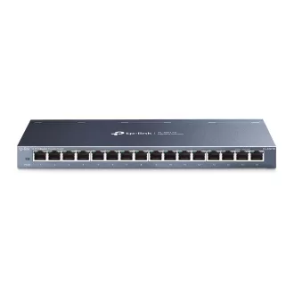   TP-Link TL-SG116 Beállítást nem igénylő (unmanaged) Gigabit Ethernet (10/100/1000) Fekete