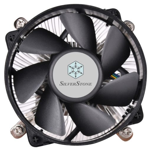 Silverstone NT08-115X Processzor Hűtő 9,2 cm Fekete, Réz, Ezüst 1 db