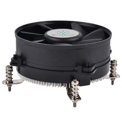 Silverstone NT08-115X Processzor Hűtő 9,2 cm Fekete, Réz, Ezüst 1 db