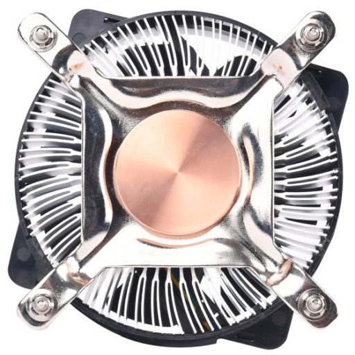 Silverstone NT08-115X Processzor Hűtő 9,2 cm Fekete, Réz, Ezüst 1 db