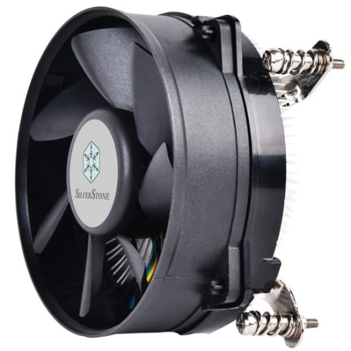 Silverstone NT08-115X Processzor Hűtő 9,2 cm Fekete, Réz, Ezüst 1 db