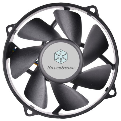 Silverstone NT08-115X Processzor Hűtő 9,2 cm Fekete, Réz, Ezüst 1 db