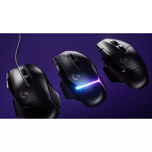 Logitech G 910-006146 egér Játék Jobbkezes USB A típus Optikai 25600 DPI