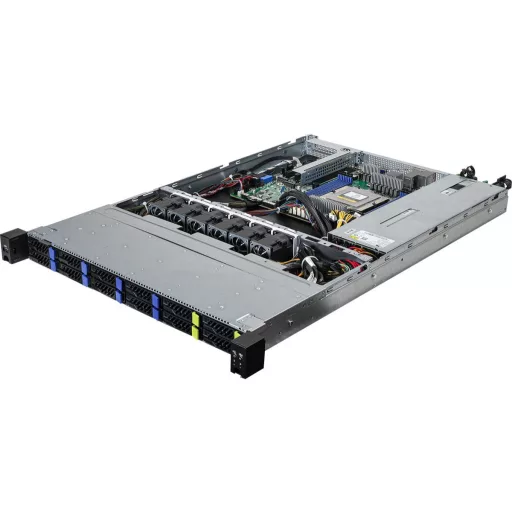 Asrock 1U8S4E-GENOA/2T server barebone SoC Gniazdo SP5 (LGA 6096) Rack (1U)