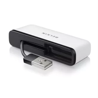   Belkin F4U021BT hálózati csatlakozó 480 Mbit/s Fekete, Fehér