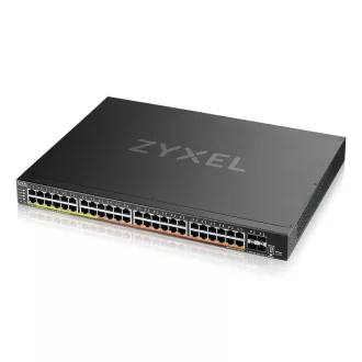   Zyxel XMG2230-52HP Vezérelt L2/L3 2.5G Ethernet (100/1000/2500) Ethernet-áramellátás (PoE) támogatása 1U Fekete