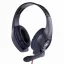 Gembird GHS-05-B fejhallgató és headset Vezetékes Fejpánt Játék Fekete, Kék
