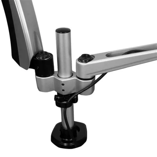 StarTech.com ARMDUAL30 asztali TV konzol 76,2 cm (30") Fekete, Ezüst
