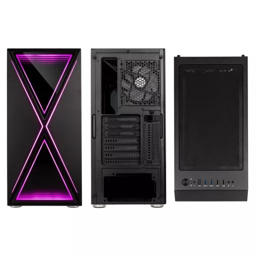 Kolink Void X Midi Tower Fekete