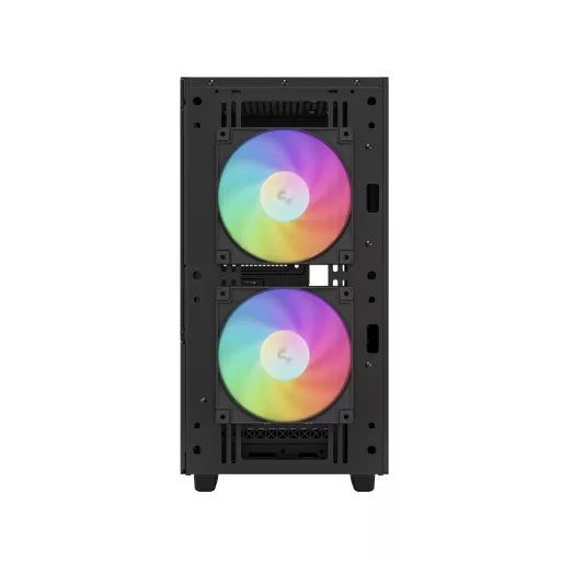 DeepCool CH360 DIGITAL Micro Tower Fekete