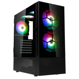 Kolink OBSERVATORY MX Midi Tower Fekete