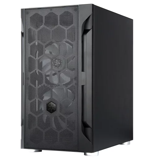 Silverstone FARA H1M PRO Micro Tower Fekete