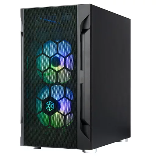 Silverstone FARA H1M PRO Micro Tower Fekete
