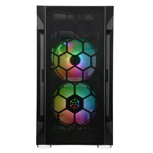 Silverstone FARA H1M PRO Micro Tower Fekete