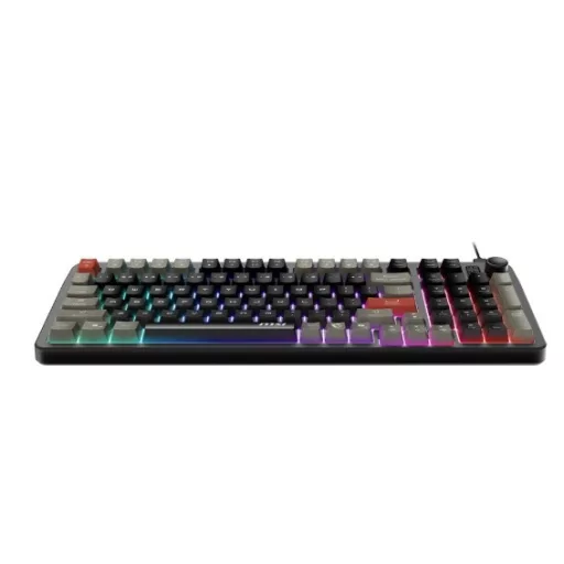 MSI FORGE GK110 billentyűzet Játék USB QWERTY Amerikai angol Fekete