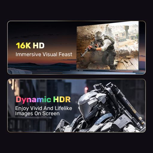 UNITEK C1626GY01-1.5M DisplayPort kábel 1,5 M Fekete, Szürke