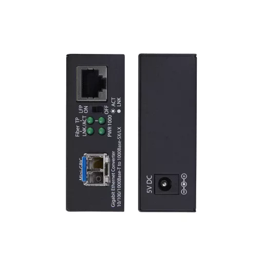 StarTech.com MCM1110SMLC20 hálózati média konverter 2000 Mbit/s 1310 nm Single-mode Fekete