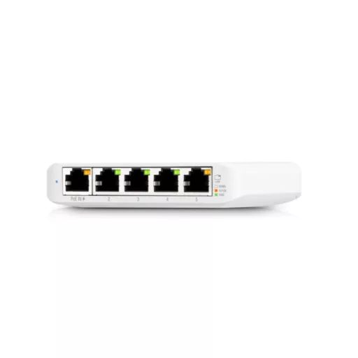 Ubiquiti UniFi Switch Flex Mini (3-pack) Vezérelt Gigabit Ethernet (10/100/1000) Ethernet-áramellátás (PoE) támogatása Fehér