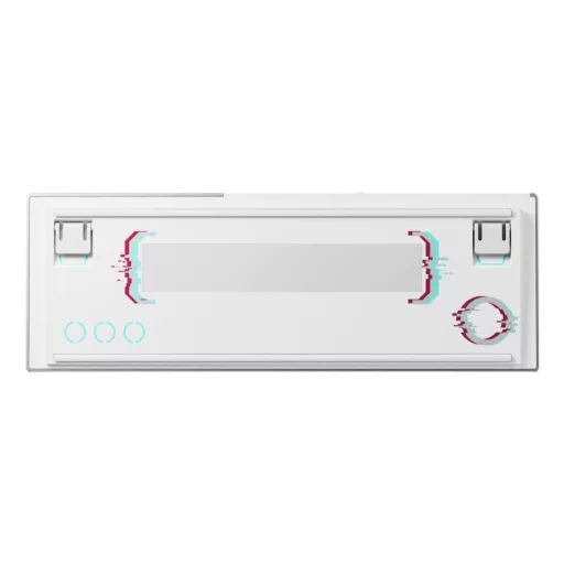 CHERRY MX 8.2 Pro TMR Wireless billentyűzet Játék USB + RF Wireless + Bluetooth QWERTY Nemzetközi amerikai Ezüst, Fehér