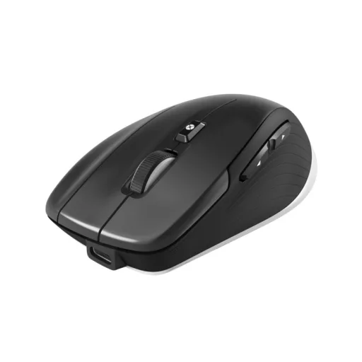 3Dconnexion CadMouse Compact egér Irodai Jobbkezes RF Wireless + Bluetooth + USB Type-C Optikai 7200 DPI