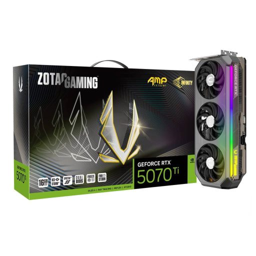 Zotac GAMING GeForce RTX 5070 Ti AMP Extreme INFINITY NVIDIA 16 GB GDDR7