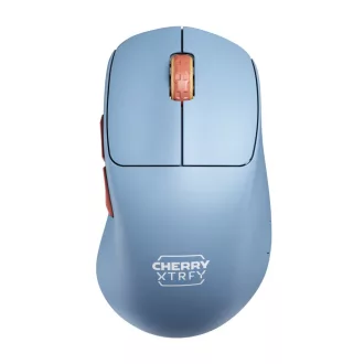   CHERRY XTRFY CX-M64W-BLUE egér Játék Vezeték nélküli RF 26000 DPI